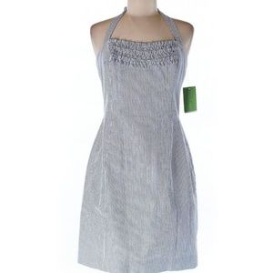 Blue and white striped Lilly Pultizer sundress